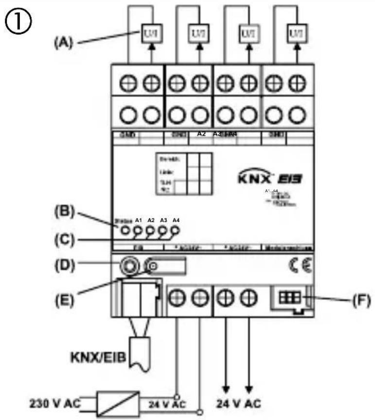 BERKER 75514001 - Schéma de connexion - 1