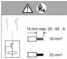HAGER CD725EV - Anschluß - 6