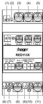 HAGER RED113X - 1
