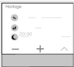 HAGER WHT73000Q - Régler les heures de commutation pour le changement de mode de service. - 1