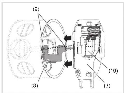 HAGER REA118S - Montage et raccordement électrique - 1