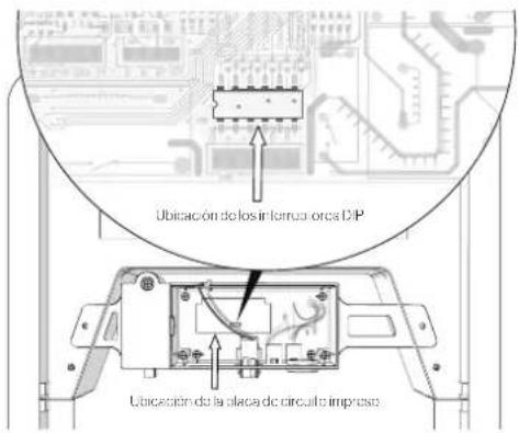 Furrion FACT12CAPS - Ubicación de los interruptores DIP - 2