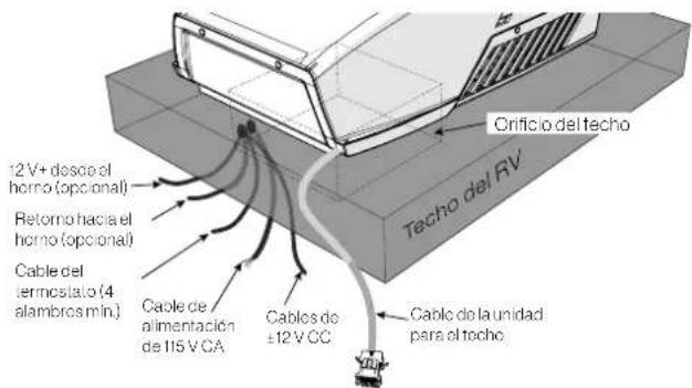 Furrion FACT12CAPS - Instalación de la caja de distribución de aire - 2