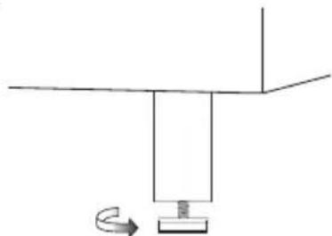 VESTFROST VLS 094A SDD - Adjustable feet - 1
