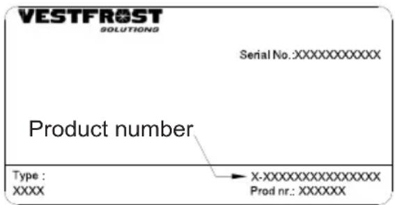 VESTFROST VLS 094A SDD - Spare parts - 1