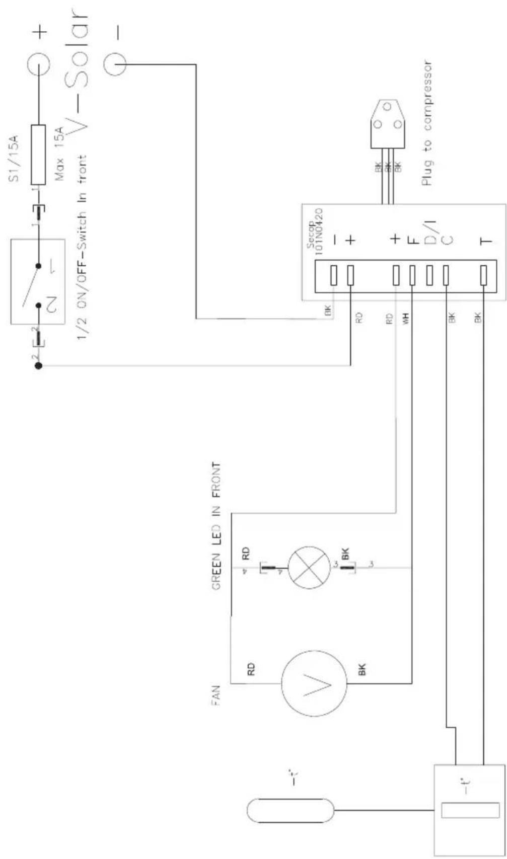 VESTFROST VFS 048 SDD - Cxema - 1