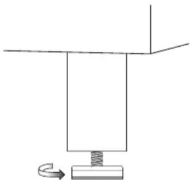 VESTFROST VFS 048 SDD - Pieds - 1