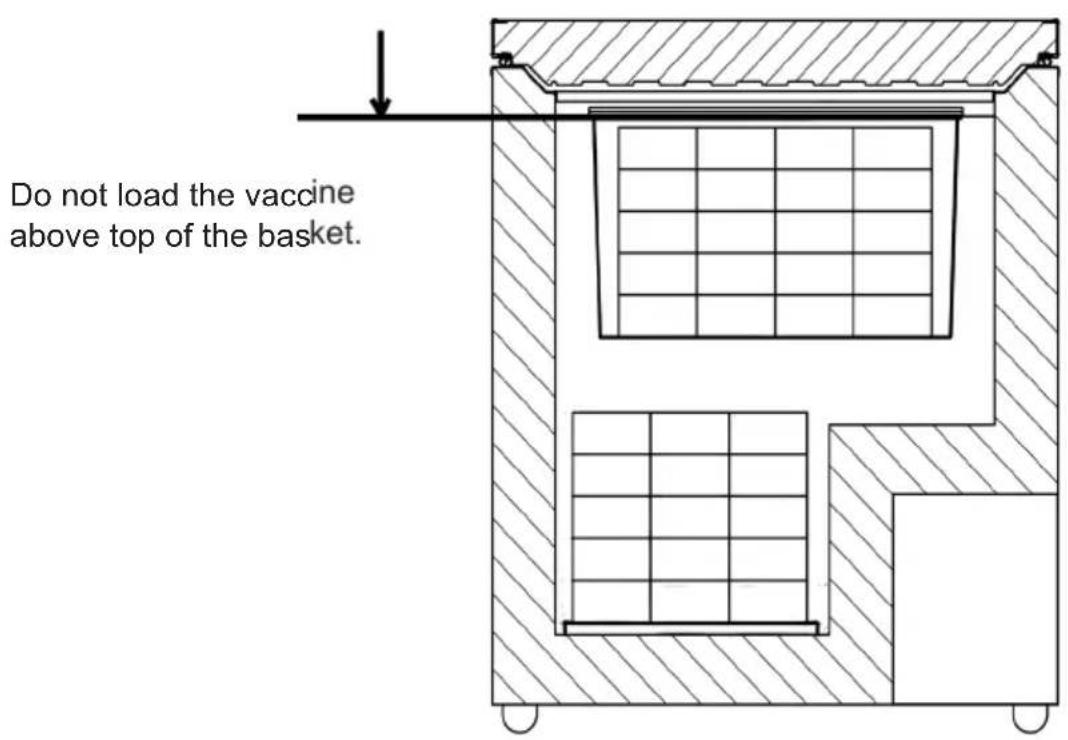 VESTFROST VLS 054A SDD - Loading vaccines - 2