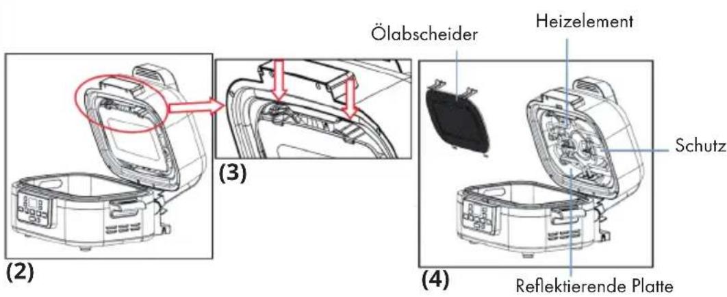 Klarstein Combo Air - REINIGUNG UND PFLEGE - 1