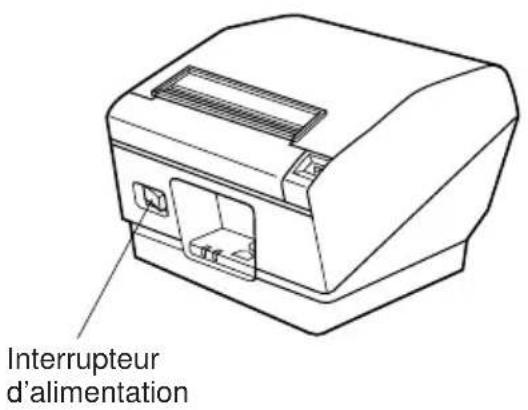 Star Micronics TSP847L - 3-4. Mise sous tension de l'imprimante - 1