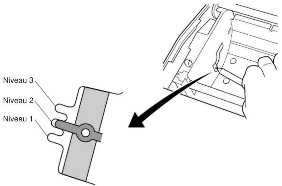 Star Micronics TSP847L - Einstellung des Endanäherungs-Sensors - 1
