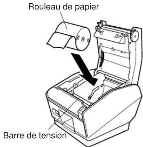 Star Micronics TSP847L - Chargement du rouleau de papier - 4
