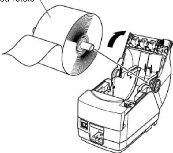 Star Micronics TSP1043U - 6-1. Inserimento del rotolo di carta - 7