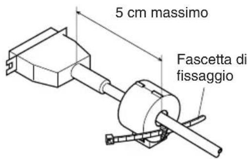 5 cm massimo Fascetta di fissaggio
