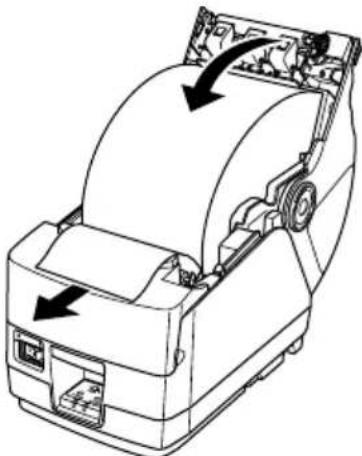 Star Micronics TSP1043U - 6-1. Chargement du rouleau de papier - 3