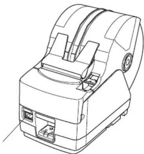 Star Micronics TSP1043U - 4-4. Mise sous tension de l'imprimante - 1
