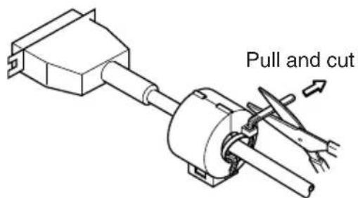 Pull and cut