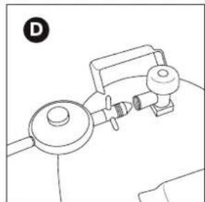 BARBECOOK Victor - Connecting the hose and cylinder to the regulator - 4