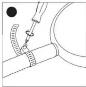 BARBECOOK Victor - Connecting the hose and cylinder to the regulator - 1