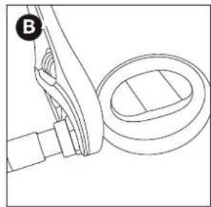 BARBECOOK Victor - Connecting the hose and cylinder to the regulator - 2