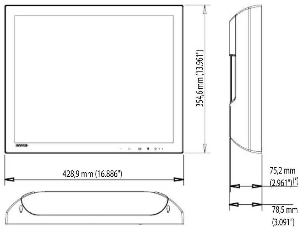 Barco MDSC2124 - Spécifications techniques - 1