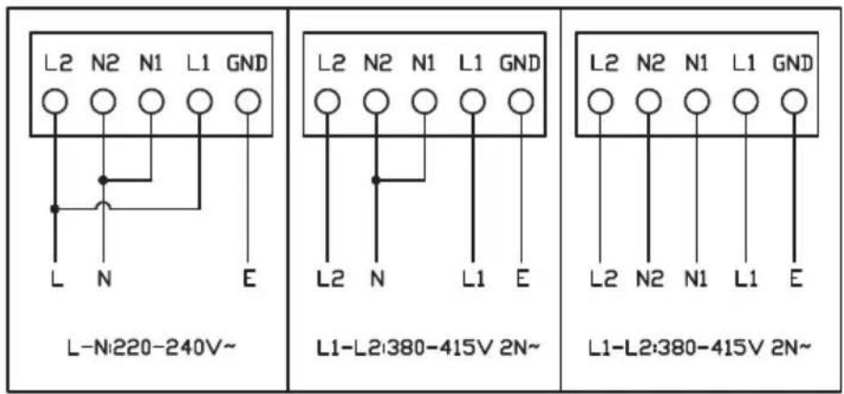 SIGNATURE STI4F2FLEX - Connecting the hob to the mains power supply - 3
