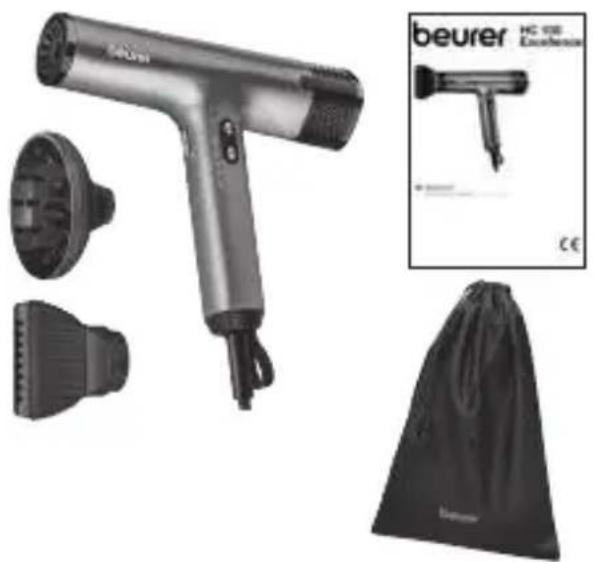 BEURER HC 100 Excellence - FORPAKNINGENINNEHOLDER F∅LGENDE - 1