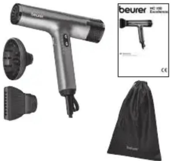 BEURER HC 100 Excellence - ZAWARTOŚĆ OPAKOWANIA - 1