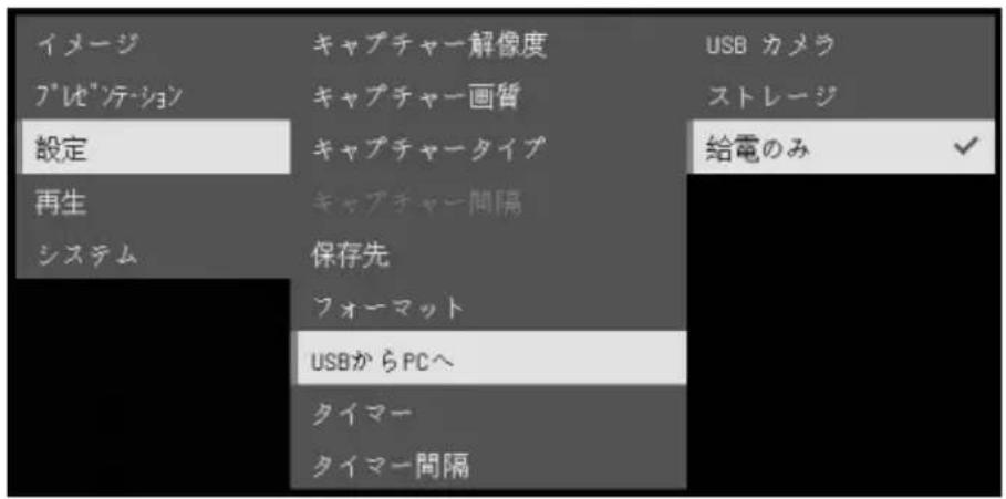 AVERMEDIA M11 - PC の USB 端子から M11-8MV へ給電する場合 - 2