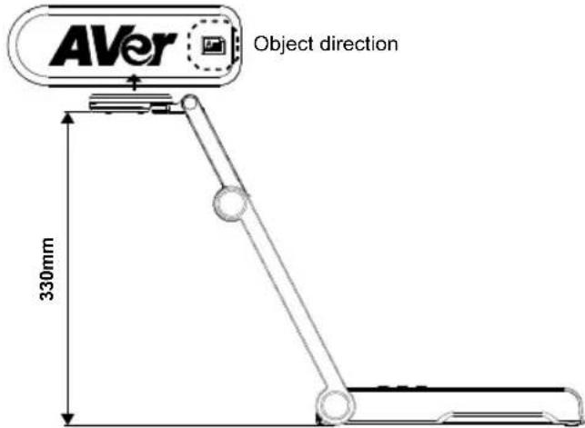 AVERMEDIA M15W - Area di ripresa - 1