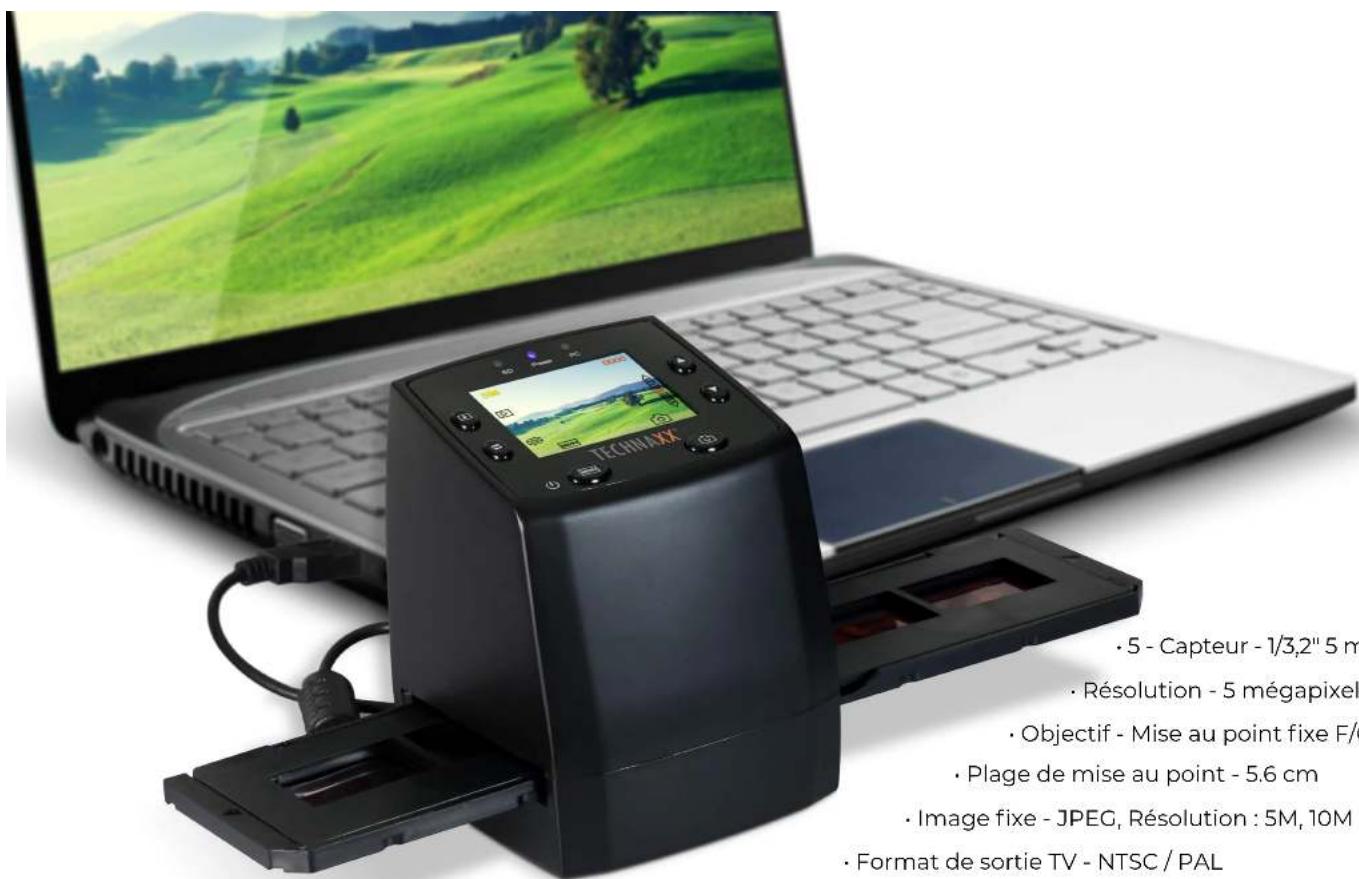 TECHNAXX DigiScan DS02 - Contenu de l'emballage: - 6