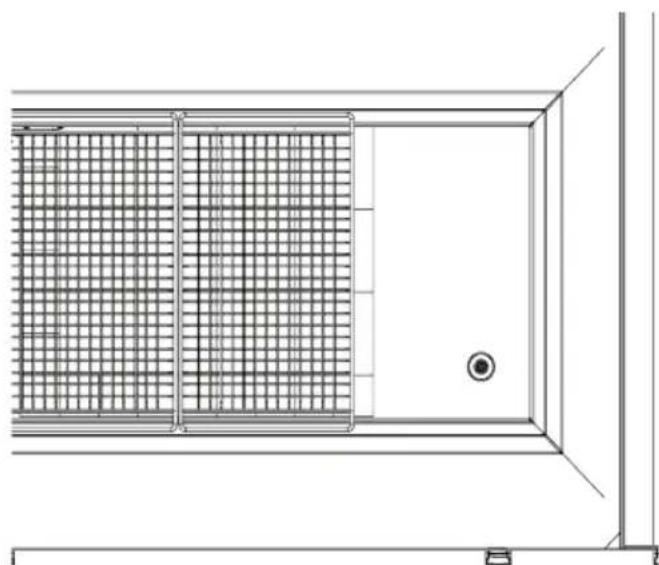 VESTFROST VLS 096A RF SDD - 排水管 - 1