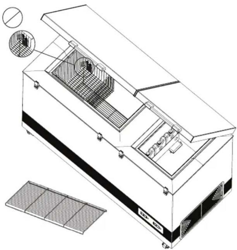 VESTFROST VLS 096A RF SDD - ОСТОРОЖНО: - 1