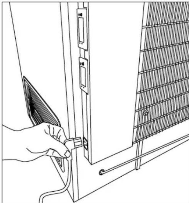 VESTFROST VLS 064A RF AC - Unpacking and installation - 1