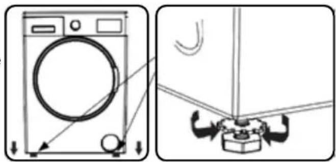 Avanti FLW22V0W - REMOVING THE TRANSIT BOLTS - 2