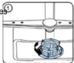 Avanti DWF24V0W - Nettoyage de l'assemblage du filtre - 1