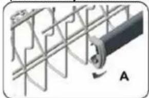 Avanti DWF24V0W - Comment utiliser le panier supérieur - 1