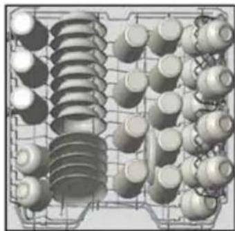 Avanti DWF24V0W - How to load your dishwasher - 3