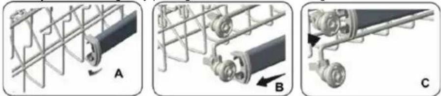 Avanti DWF24V0W - How to Use the Upper Rack - 1