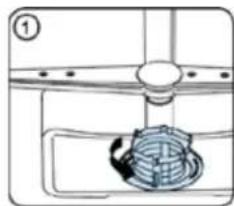 Avanti DWF24V0W - Cleaning The Filter assembly - 1