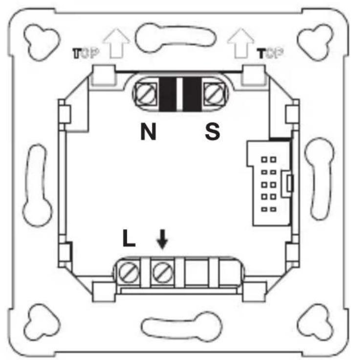 STEINEL MD IR 4360 - Verkkojohdon liitäntä COM1, uppoasennus - 1