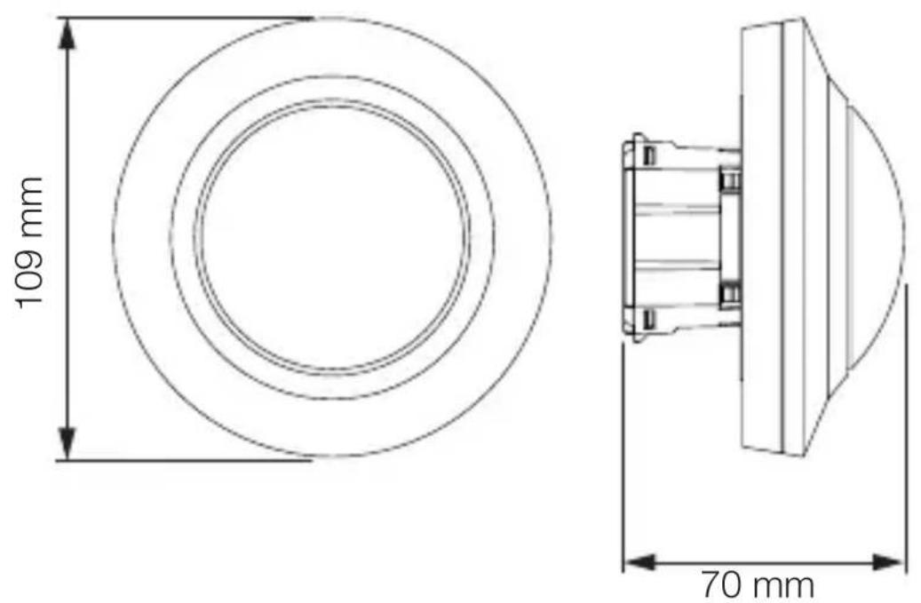109 mm 70 mm