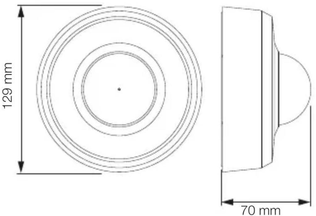 129 mm 70 mm