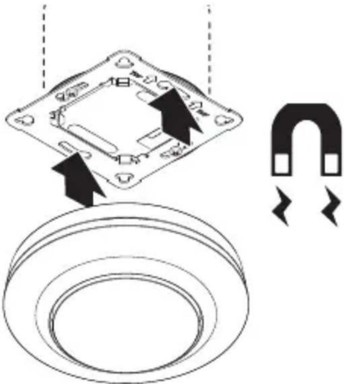 STEINEL MD IR 4360 - Montavimo veiksmai / potinkinis montavimas - 8