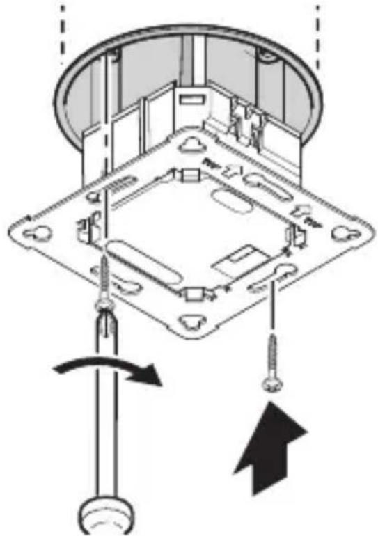 STEINEL MD IR 4360 - Passos para a montagem embutida - 6