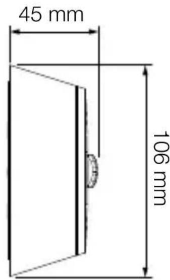 STEINEL IR Micro Office DALI2 - Dimensioni del prodotto IR Micro Office DALI-2 APC AP - 2