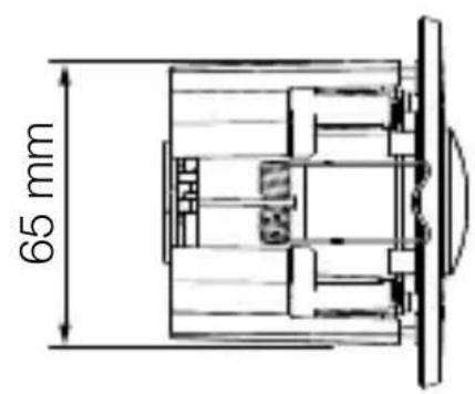STEINEL IR Micro Office DALI2 - Medidas IR Micro Office DALI-2 APC DE - 4