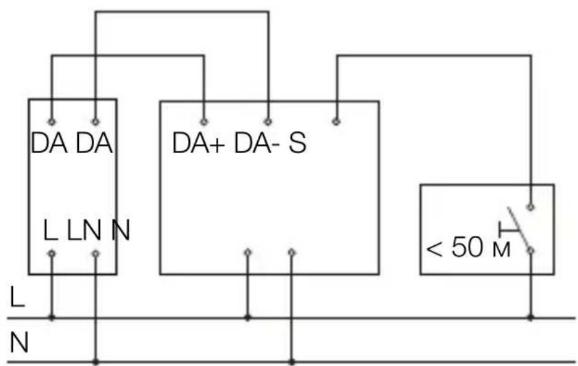 STEINEL IR Micro Office DALI2 - Cxema nodkJIOUeHnA - 3