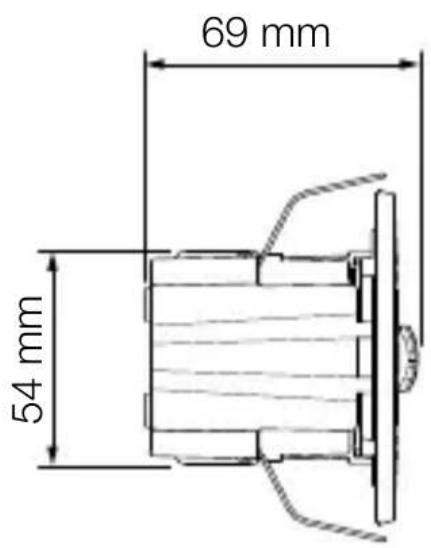 STEINEL IR Micro Office DALI2 - Dimensiuni produs IR Micro Office DALI-2 APC DE - 2