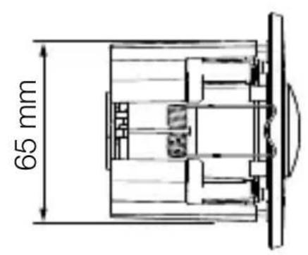 STEINEL IR Micro Office DALI2 - Produktmaße IR Micro Office DALI-2 APC DE - 4